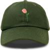 imageDALIX Tulip Hat Womens Floral Collection Baseball CapOlive