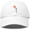 imageDALIX Tulip Hat Womens Floral Collection Baseball CapWhite