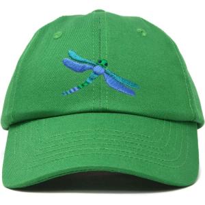 imageDALIX Dragonfly Womens Baseball Cap Fashion HatKelly Green