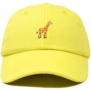 imageDALIX Giraffe Embroidered Dad Hat Cotton Baseball Cap WomenMinion Yellow