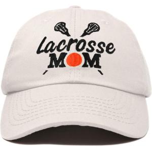 imageDALIX Lacrosse Mom Hat Womens Baseball Caps Unstructured Dad HatsBeige