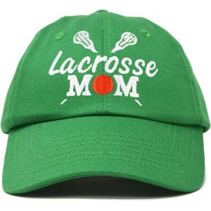 imageDALIX Lacrosse Mom Hat Womens Baseball Caps Unstructured Dad HatsKelly Green