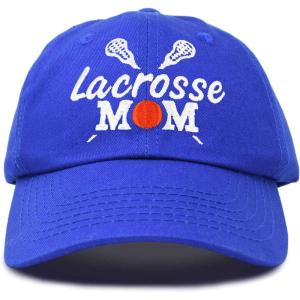 imageDALIX Lacrosse Mom Hat Womens Baseball Caps Unstructured Dad HatsRoyal Blue