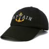 imageDALIX Captain Embroidered Dad Cap Cotton Baseball Hat MenBlack