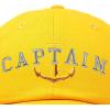 imageDALIX Captain Embroidered Dad Cap Cotton Baseball Hat MenGold