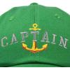 imageDALIX Captain Embroidered Dad Cap Cotton Baseball Hat MenKelly Green