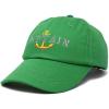 imageDALIX Captain Embroidered Dad Cap Cotton Baseball Hat MenKelly Green