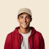 imageDALIX Captain Embroidered Dad Cap Cotton Baseball Hat MenKhaki