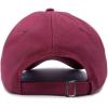 imageDALIX Captain Embroidered Dad Cap Cotton Baseball Hat MenMaroon