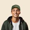 imageDALIX Captain Embroidered Dad Cap Cotton Baseball Hat MenOlive