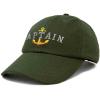 imageDALIX Captain Embroidered Dad Cap Cotton Baseball Hat MenOlive
