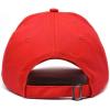 imageDALIX Captain Embroidered Dad Cap Cotton Baseball Hat MenRed