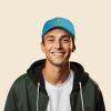 imageDALIX Captain Embroidered Dad Cap Cotton Baseball Hat MenTeal