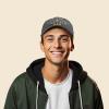 imageDALIX Captain Embroidered Dad Cap Cotton Baseball Hat MenWashed Black