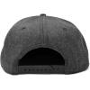 imageDALIX Flamingo Snapback Flat Bill Baseball Hat Embroidered Cap MensDark Gray
