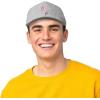 imageDALIX Flamingo Snapback Flat Bill Baseball Hat Embroidered Cap MensLight Gray