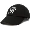 imageDALIX Initial Hat Letter R Womens Baseball Cap Monogram Cursive EmbroiderBlack