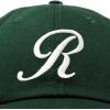 imageDALIX Initial Hat Letter R Womens Baseball Cap Monogram Cursive EmbroiderDark Green