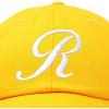 imageDALIX Initial Hat Letter R Womens Baseball Cap Monogram Cursive EmbroiderGold