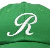 imageDALIX Initial Hat Letter R Womens Baseball Cap Monogram Cursive EmbroiderKelly Green