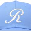 imageDALIX Initial Hat Letter R Womens Baseball Cap Monogram Cursive EmbroiderLight Blue