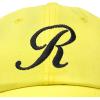 imageDALIX Initial Hat Letter R Womens Baseball Cap Monogram Cursive EmbroiderMinion Yellow