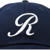imageDALIX Initial Hat Letter R Womens Baseball Cap Monogram Cursive EmbroiderNavy Blue