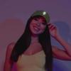 imageDALIX Mushroom Embroidered Glow in The Dark Hat Dad Hat Cotton Baseball CapBeige