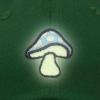 imageDALIX Mushroom Embroidered Glow in The Dark Hat Dad Hat Cotton Baseball CapKelly Green
