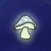 imageDALIX Mushroom Embroidered Glow in The Dark Hat Dad Hat Cotton Baseball CapRoyal Blue