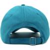 imageDALIX Mushroom Embroidered Glow in The Dark Hat Dad Hat Cotton Baseball CapTeal