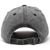 imageDALIX Mushroom Embroidered Glow in The Dark Hat Dad Hat Cotton Baseball CapWashed Black