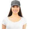 imageDALIX Premium Baseball Cap Structured Dad Hat Medium Crown ChambrayGray