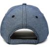 imageDALIX Premium Baseball Cap Structured Dad Hat Medium Crown ChambrayNavy Blue