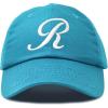 imageDALIX Initial Hat Letter R Womens Baseball Cap Monogram Cursive EmbroiderTeal