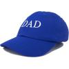 imageDALIX Embroidered Mom and Dad Hat Washed Cotton Baseball CapDad  Royal Blue