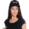 imageDALIX Embroidered Mom and Dad Hat Washed Cotton Baseball CapMom  Black