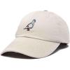 imageDALIX Pigeon Embroidered Cap Cotton Baseball Dad Hat for Men ampamp Women Casual CoolBeige