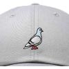 imageDALIX Pigeon Embroidered Cap Cotton Baseball Dad Hat for Men ampamp Women Casual CoolGray
