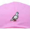 imageDALIX Pigeon Embroidered Cap Cotton Baseball Dad Hat for Men ampamp Women Casual CoolLight Pink