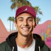 imageDALIX Pigeon Embroidered Cap Cotton Baseball Dad Hat for Men ampamp Women Casual CoolMaroon