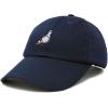 imageDALIX Pigeon Embroidered Cap Cotton Baseball Dad Hat for Men ampamp Women Casual CoolNavy Blue