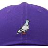 imageDALIX Pigeon Embroidered Cap Cotton Baseball Dad Hat for Men ampamp Women Casual CoolPurple