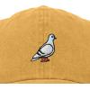 imageDALIX Pigeon Embroidered Cap Cotton Baseball Dad Hat for Men ampamp Women Casual CoolWashed Gold
