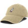 imageDALIX Pigeon Embroidered Cap Cotton Baseball Dad Hat for Men ampamp Women Casual CoolWashed Stone White