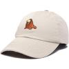 imageDALIX Walrus Embroidery Dad Hat Baseball Cap Mens WomensBeige