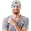 imageDALIX Walrus Embroidery Dad Hat Baseball Cap Mens WomensGray