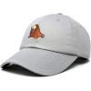 imageDALIX Walrus Embroidery Dad Hat Baseball Cap Mens WomensGray