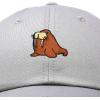 imageDALIX Walrus Embroidery Dad Hat Baseball Cap Mens WomensGray