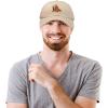imageDALIX Walrus Embroidery Dad Hat Baseball Cap Mens WomensKhaki